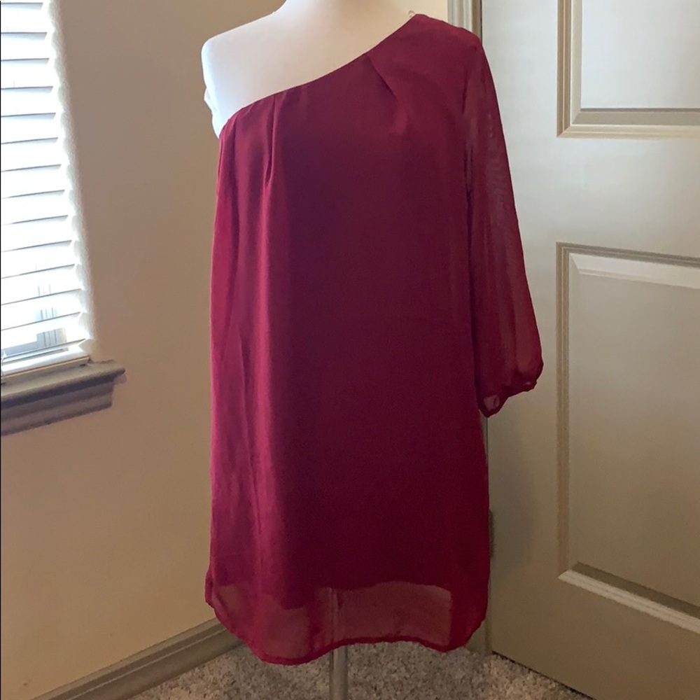 Off the shoulder dress